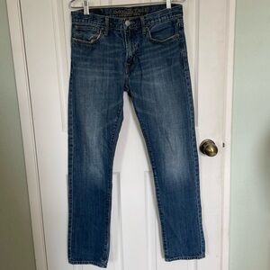 American Eagle Outfitters Men's Slim Straight Leg Blue Jeans 30x32